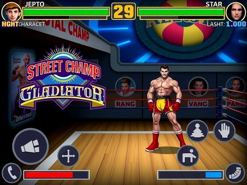 Street Champ Gladiator tournament gameplay